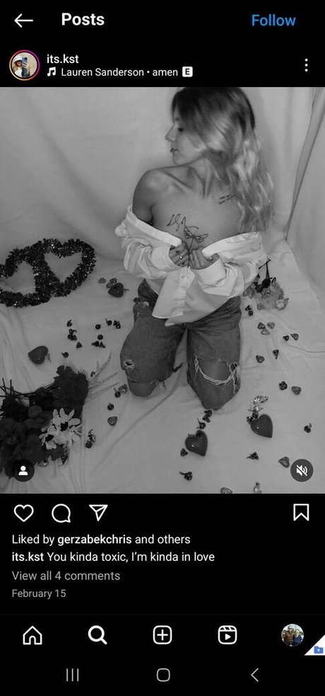 Naakte gelekte OnlyFans-foto van Itskst