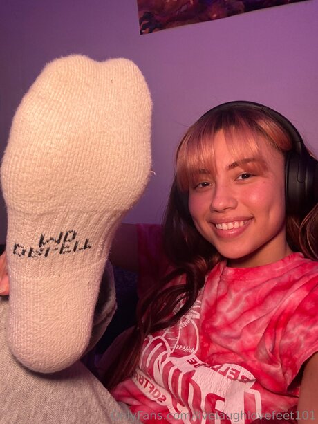Nacktes geleaktes OnlyFans-Foto von Livelaughlovefeet101