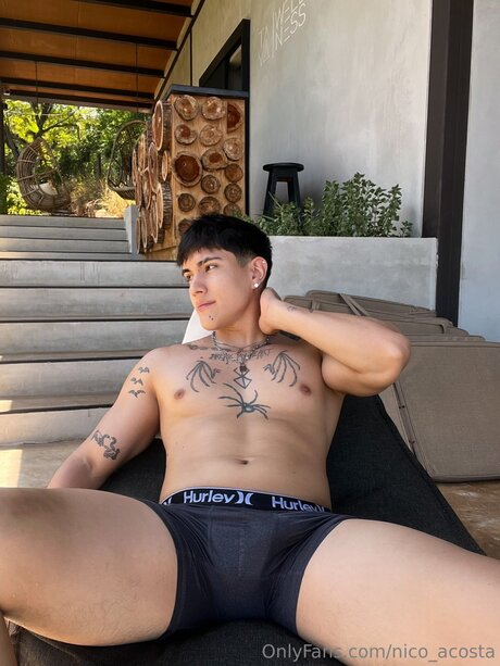 Photo nue de fuite OnlyFans de Nico Acosta