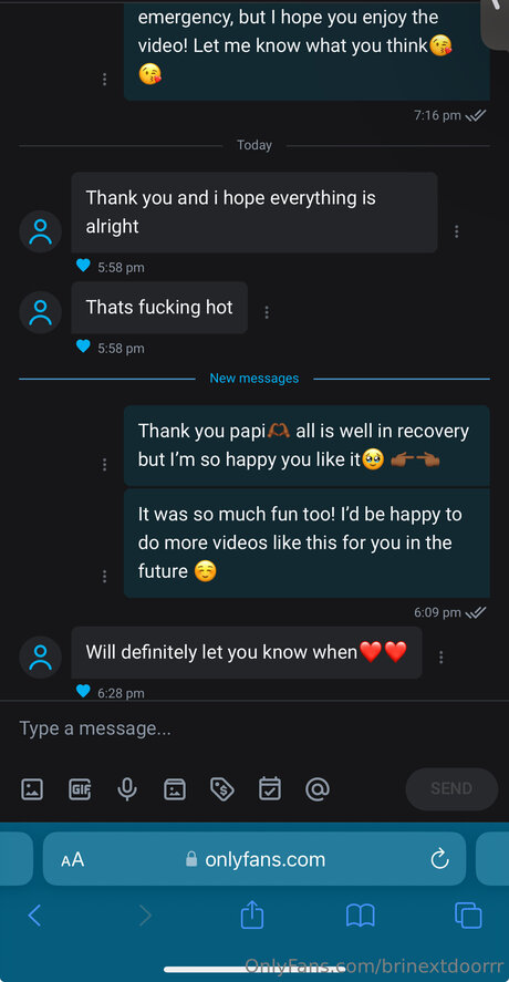 Naken läckt OnlyFans-bild av Justinyabrxt