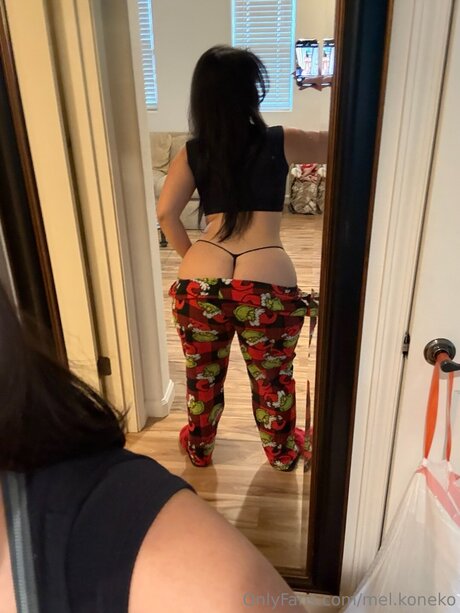Nahá fotka uniklých OnlyFans od Mel Koneko