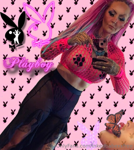 Naken läckt OnlyFans-bild av Inkedbabexxfree