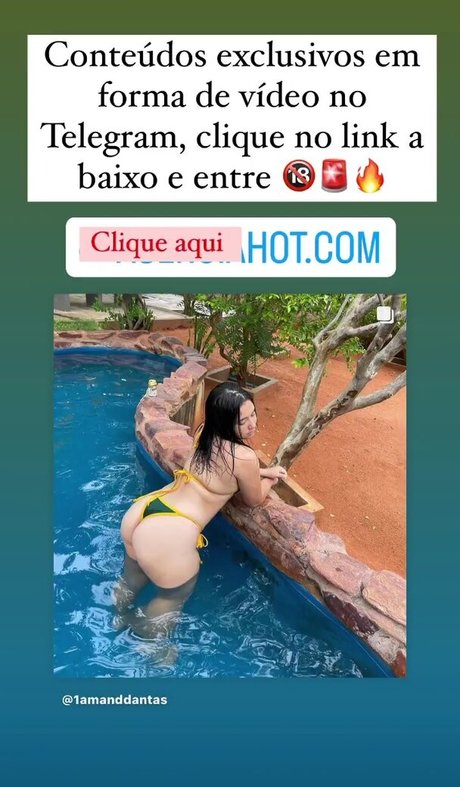 Nahá fotka uniklých OnlyFans od Amanda Dantas