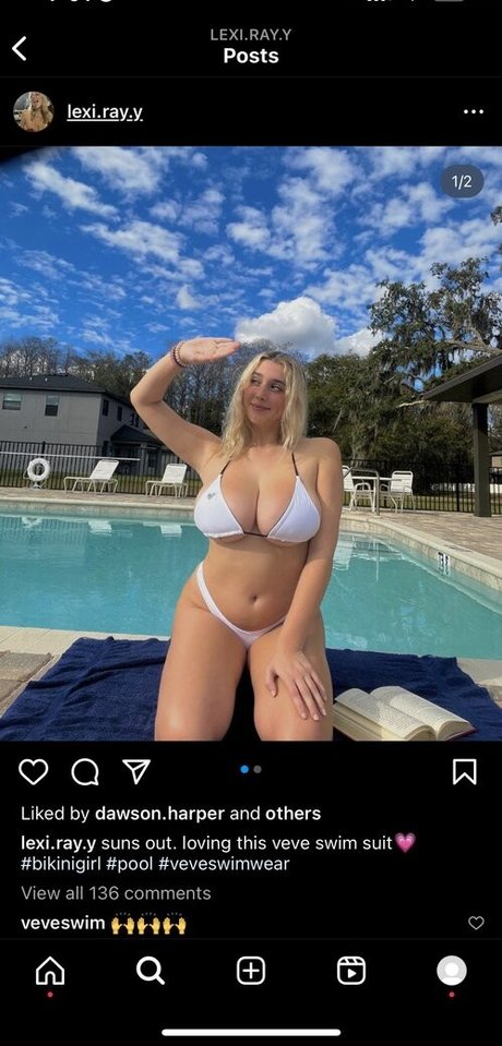 Photo nue de fuite OnlyFans de Lexirayy