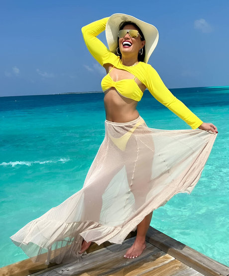 Foto nua vazada do OnlyFans de Milene Pavoro