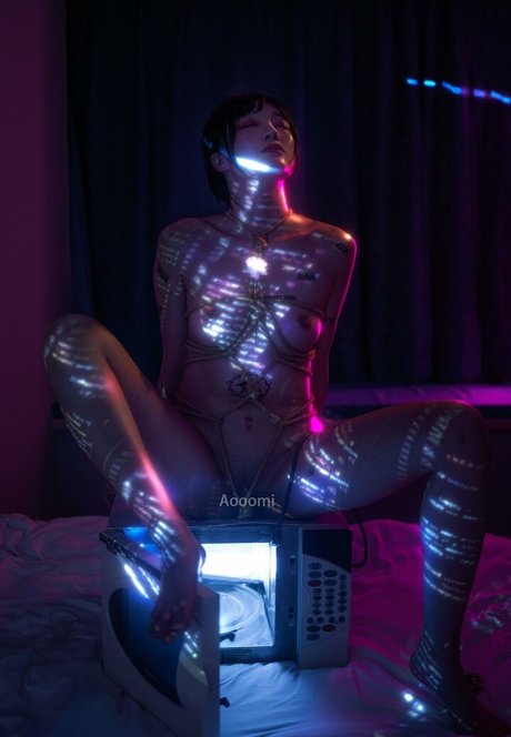Foto desnuda filtrada de OnlyFans de Aooomi