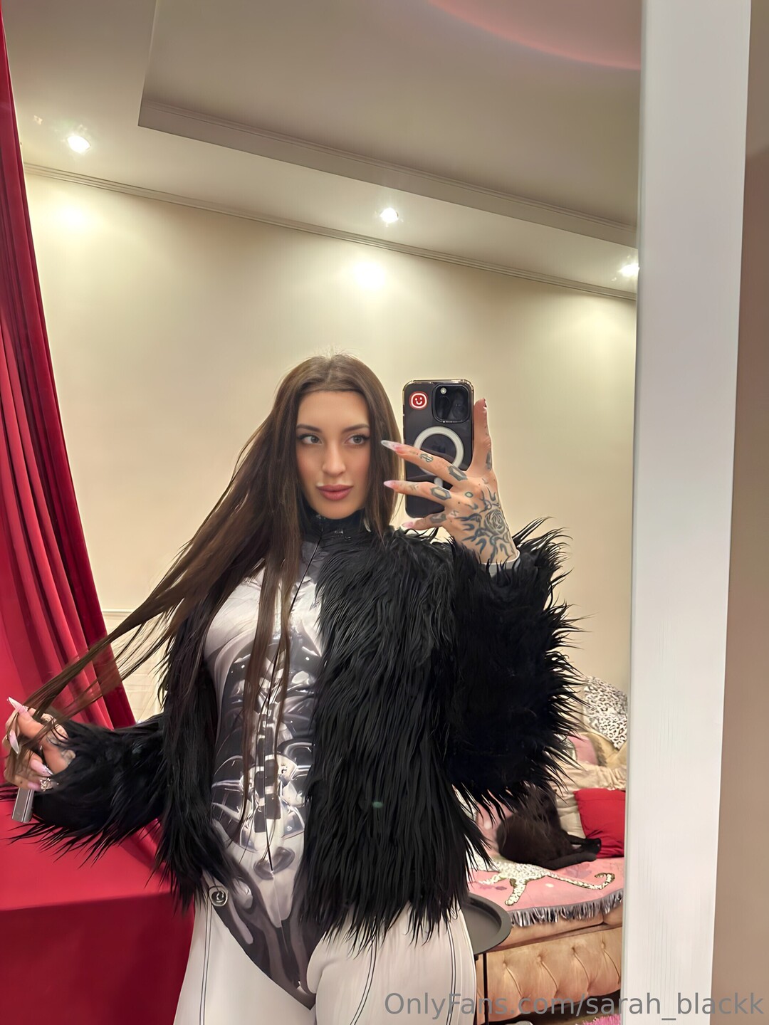 Alaston vuotanut OnlyFans-kuva Sarah Blackk #15