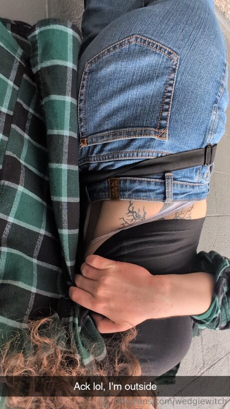 Photo nue de fuite OnlyFans de Wedgiewitch
