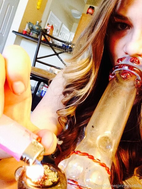 Foto desnuda filtrada de OnlyFans de Stonerprincess4life