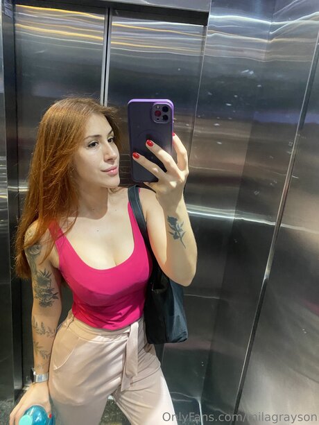 Naakte gelekte OnlyFans-foto van Milagrayson