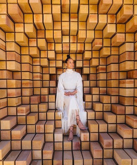 Naken läckt OnlyFans-bild av Alicia Keys