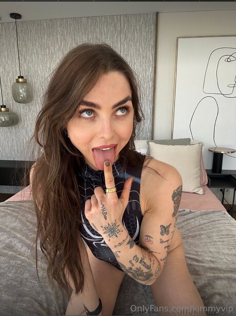 Naken läckt OnlyFans-bild av Kimmyvip