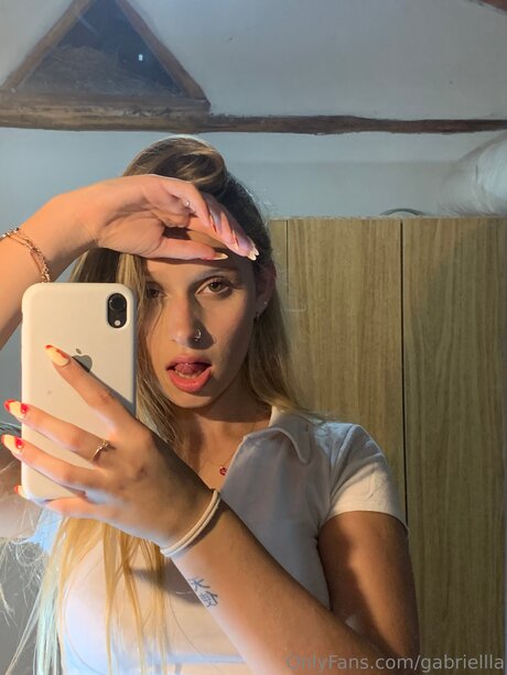 Foto nua vazada do OnlyFans de Gabriellla