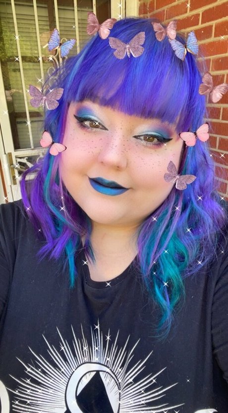 Naken läckt OnlyFans-bild av Gothiccbbw