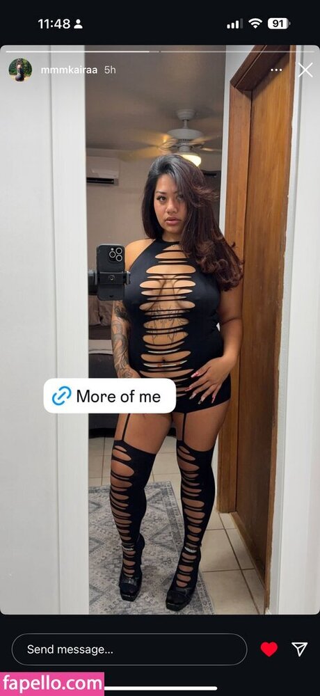 Naken läckt OnlyFans-bild av Kairaa