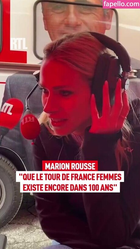 Naken läckt OnlyFans-bild av Marion Rousse