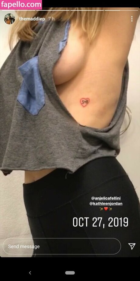 Foto desnuda filtrada de OnlyFans de Maddie Phillips