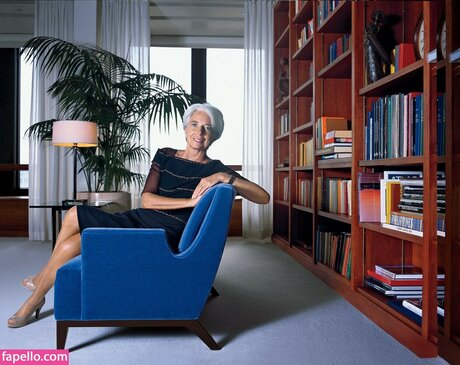 Foto desnuda filtrada de OnlyFans de Christine Lagarde