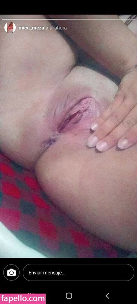 Foto nua vazada do OnlyFans de Mica Meza