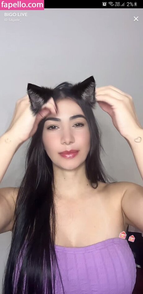 Nøgent lækket OnlyFans-billede af Bigo Sajade