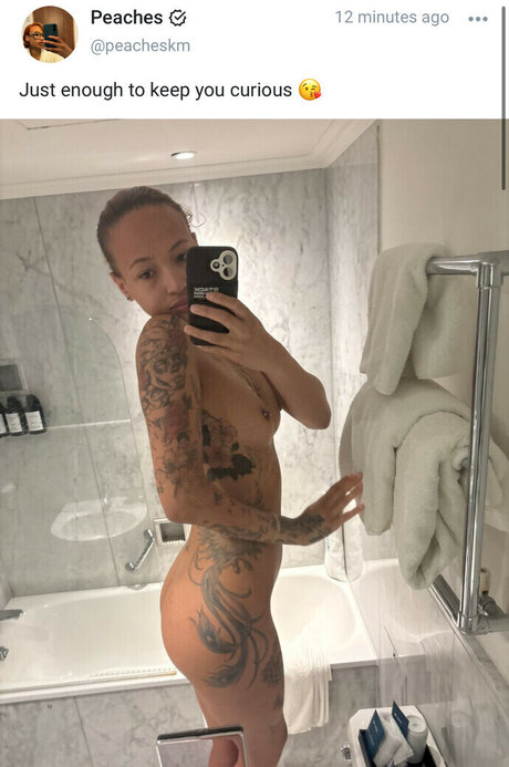 Nagie wyciekłe zdjęcie OnlyFans od Peacheskm