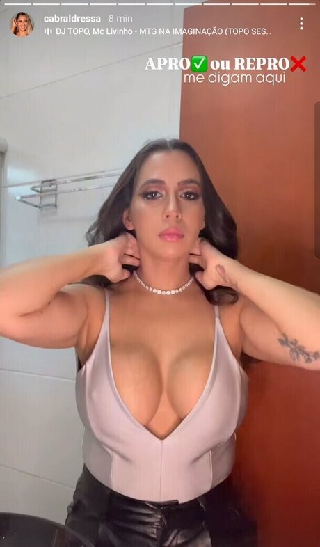 Naakte gelekte OnlyFans-foto van Andressa Cabral