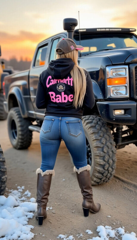 Naken läckt OnlyFans-bild av Carhartt Babe Vip