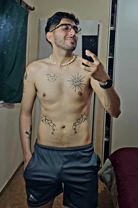 Naken läckt OnlyFans-bild av Mariano Nahuel