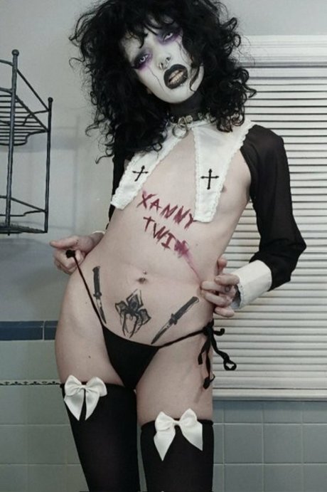 Naakte gelekte OnlyFans-foto van Xannytwix