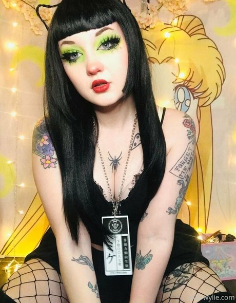 Naken lekkede OnlyFans-bilde av Wildwylieafterhours