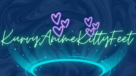 Naken lekkede OnlyFans-bilde av Kurvy Anime Kitty Feet