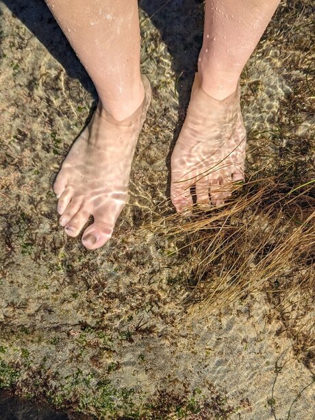 Photo nue de fuite OnlyFans de Classy Footsies