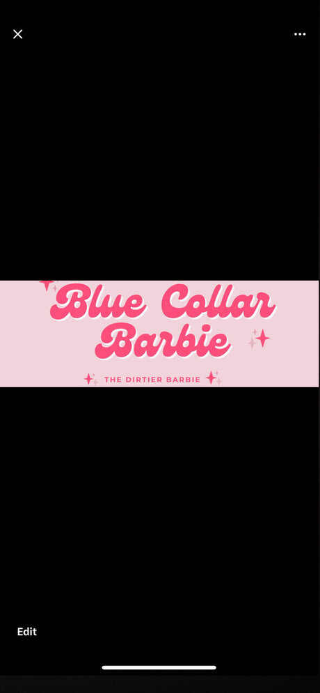 Foto desnuda filtrada de OnlyFans de Blue Collar Barbie