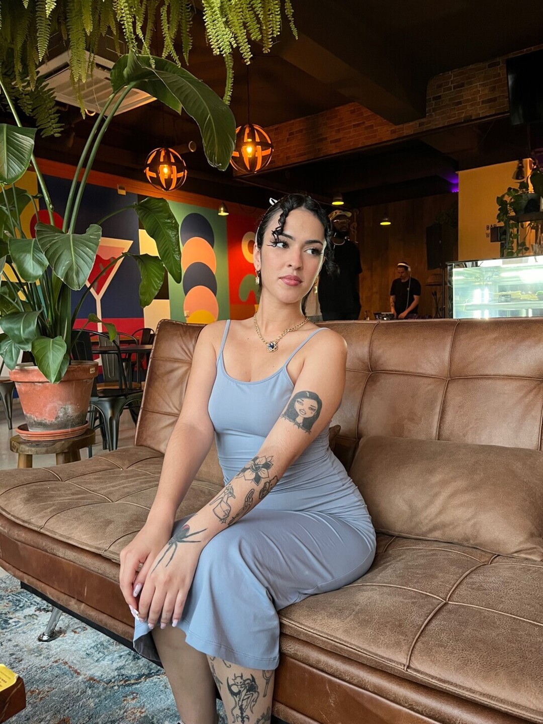 Naakte gelekte OnlyFans-foto van Violet B Hart #1