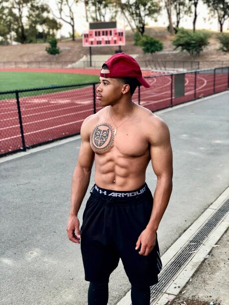Foto nua vazada do OnlyFans de Najee Smith