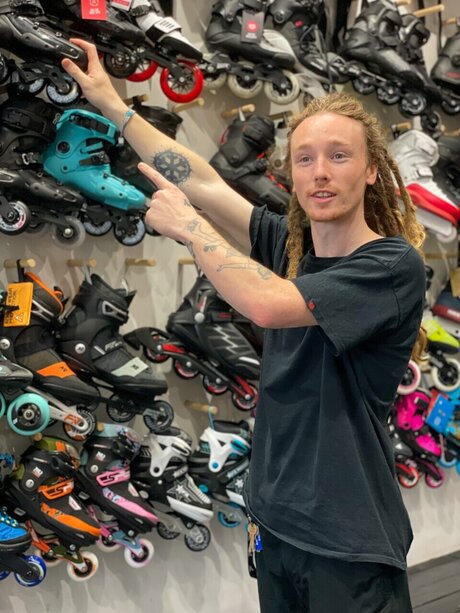 Stephen Johnstone Rollerblading Sjr