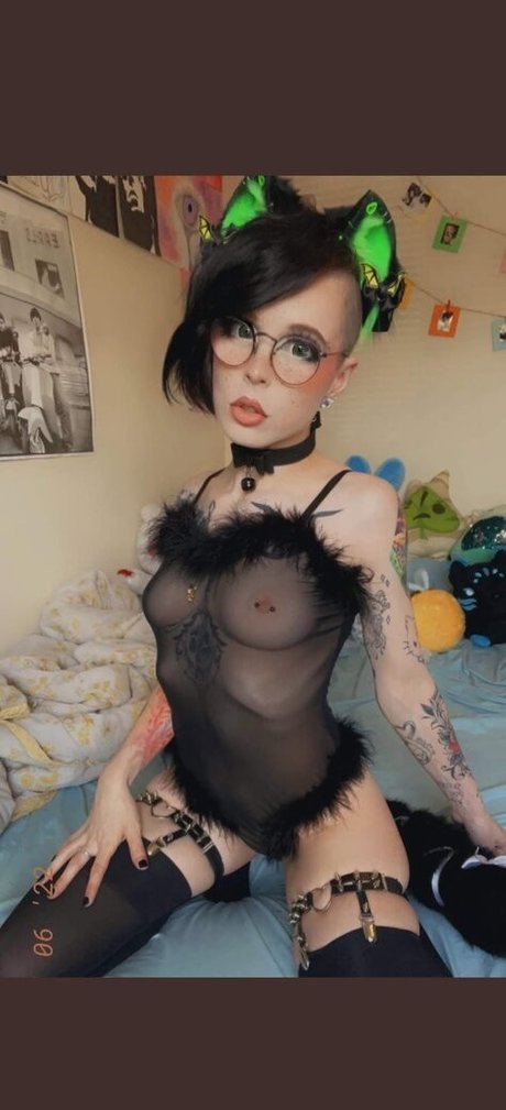 Foto nua vazada do OnlyFans de Gothbabypremium