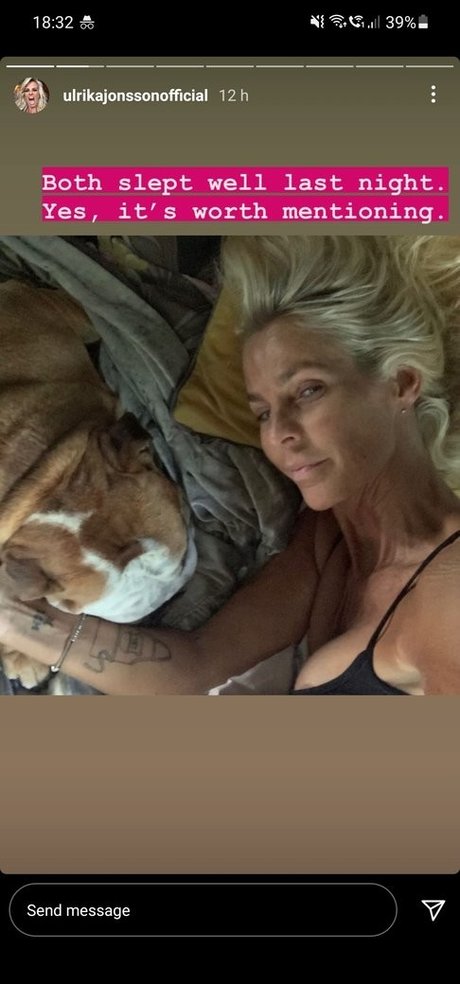 Photo nue de fuite OnlyFans de Ulrika Jonsson