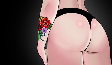 Naakte gelekte OnlyFans-foto van Bean Queen