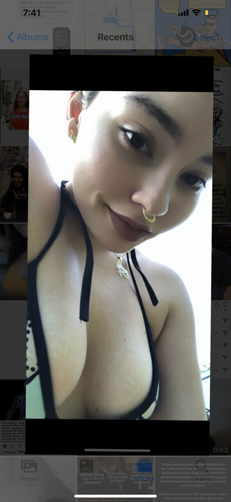 Photo nue de fuite OnlyFans de Hellen