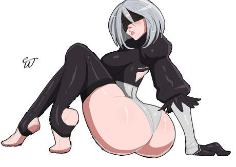 Alaston vuotanut OnlyFans-kuva Nier Automata