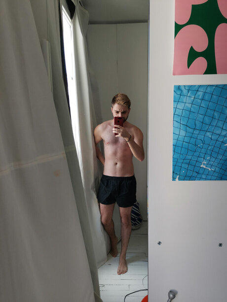 Foto nua vazada do OnlyFans de Antoine