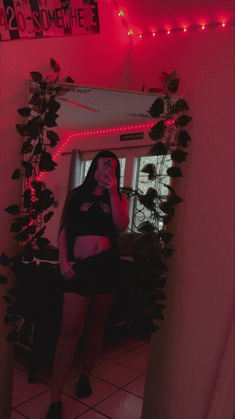 Nøgent lækket OnlyFans-billede af Thatonegirl 