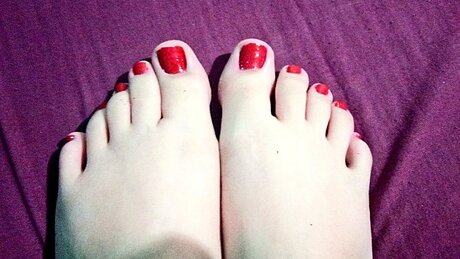 Foto nua vazada do OnlyFans de Feet Nails