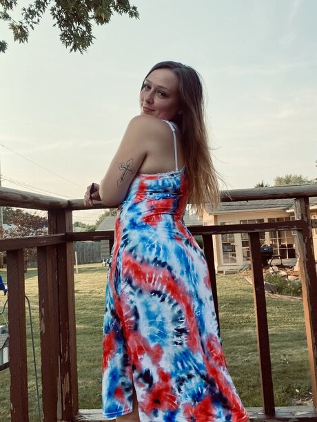 Naken läckt OnlyFans-bild av Cyleigh Maess
