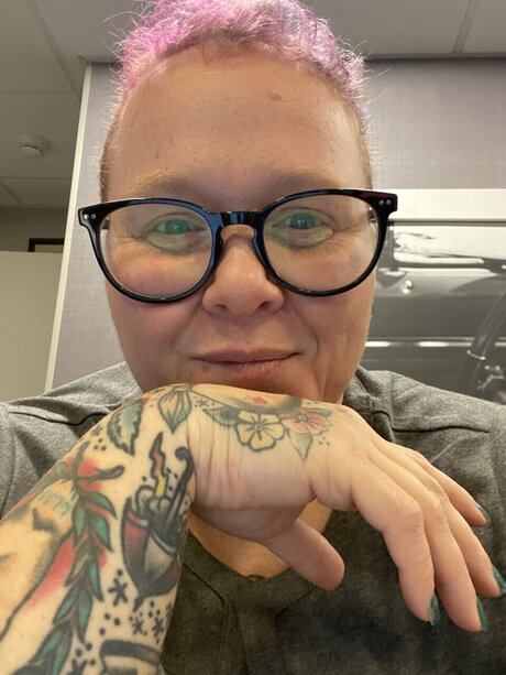 Naken läckt OnlyFans-bild av Heather Lynne