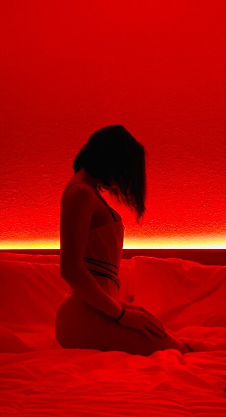 Naakte gelekte OnlyFans-foto van Miss Baby Boo