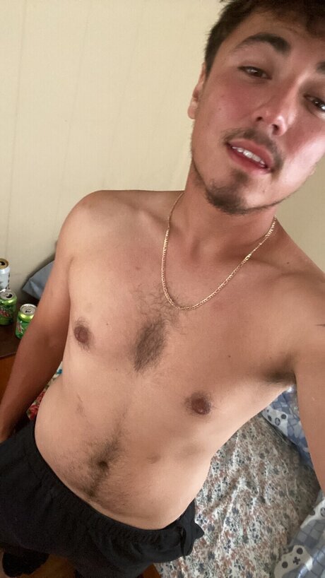 Naakte gelekte OnlyFans-foto van Nathan