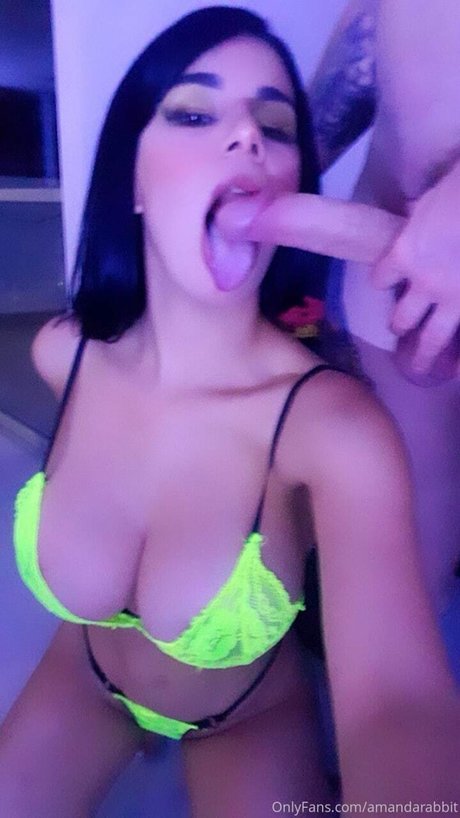 Nahá fotka uniklých OnlyFans od Amanda Rabbit