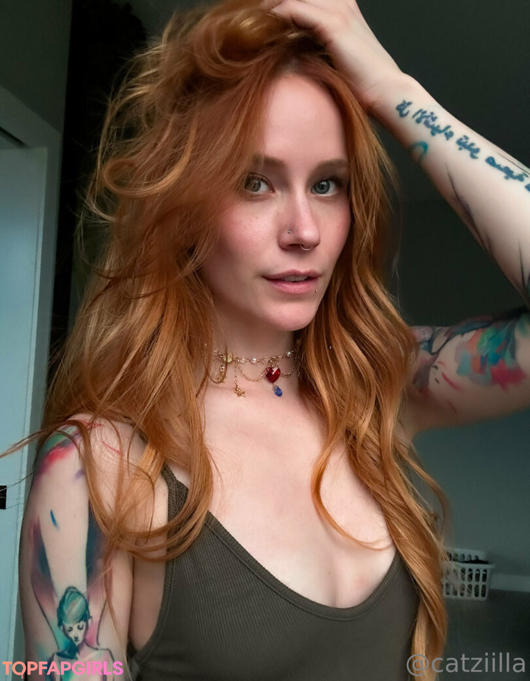 Nøgent lækket OnlyFans-billede af Catziilla #1536